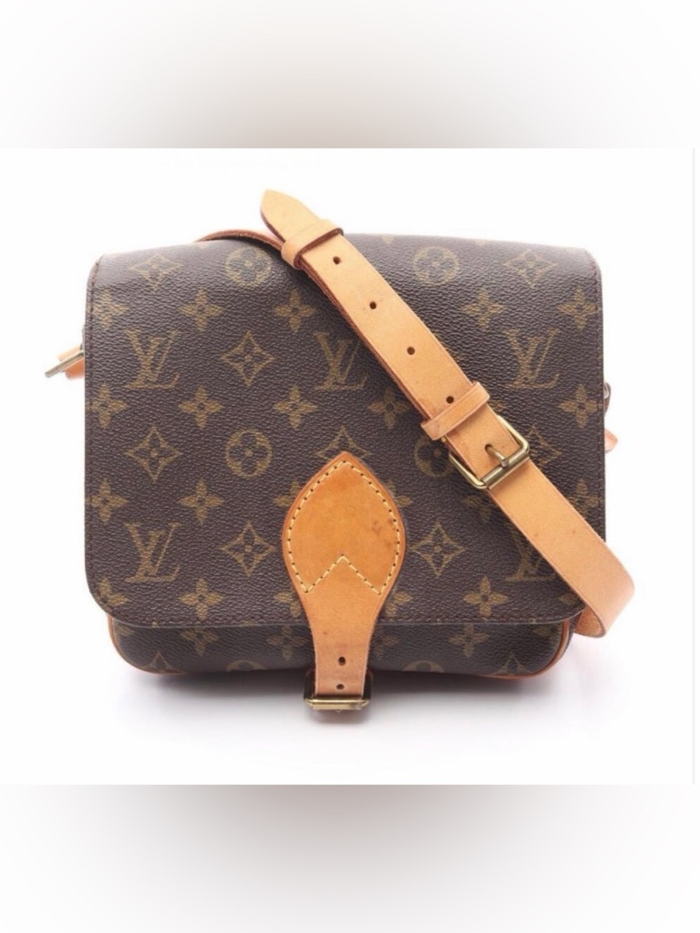 Louis Vuitton Cartesiere Shoulder Bag
Leather Monogram Brown